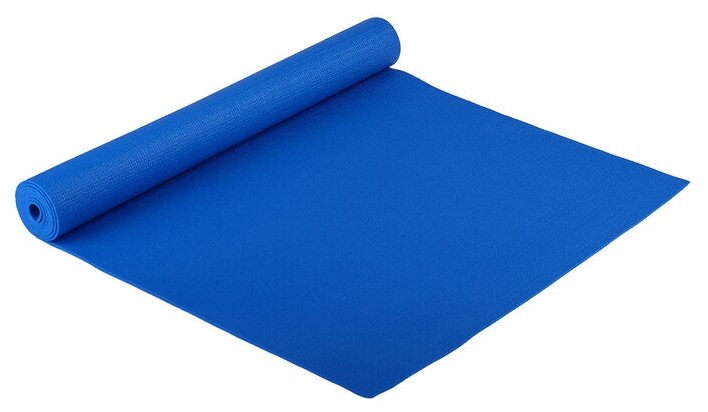 Коврик для йоги 173 х 61 х 0,3 см, цвет синий 3098562