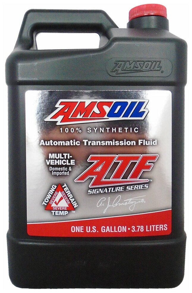 Трансмиссионное масло AMSOIL Signature Series Multi-Vehicle Synthetic Automatic Transmission Fluid (ATF) (3,78л)*