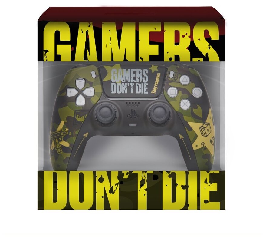 Кастомизированный беспроводной контроллер DualSense Гангстер RAINBO RBW-DS216