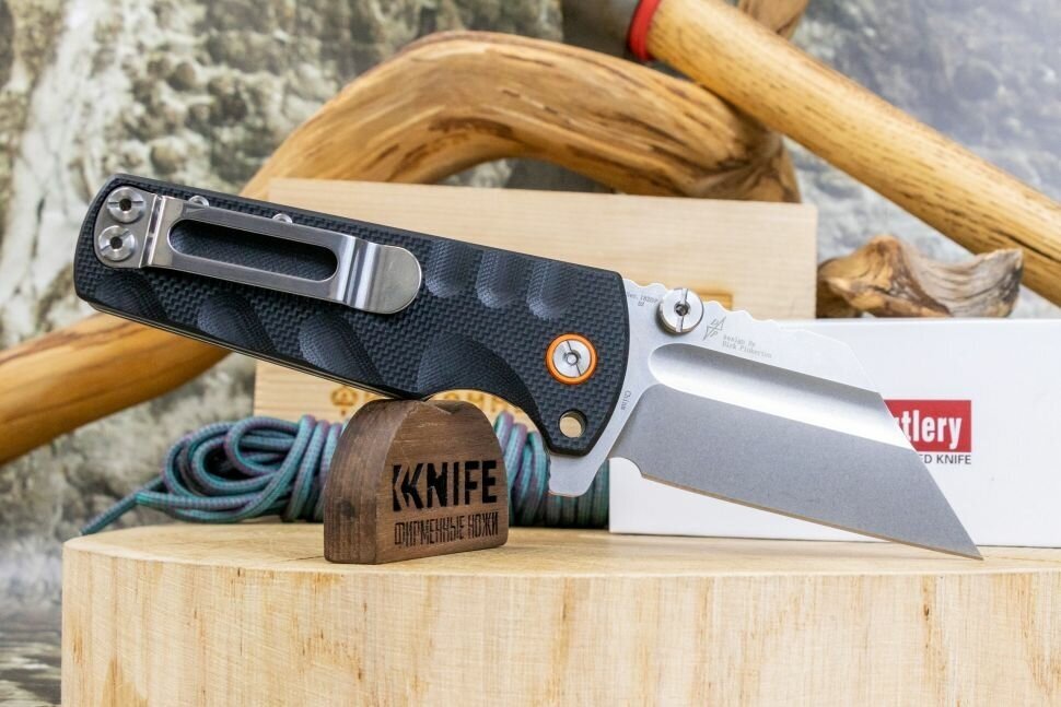 Складной нож Artisan Cutlery Proponent 1820P-BKF - фотография № 15