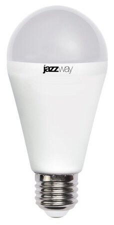 Светодиодная лампа груша PLED- SP A65 20w E27 5000K 230/50 Jazzway, цена за 1 шт. - фотография № 1
