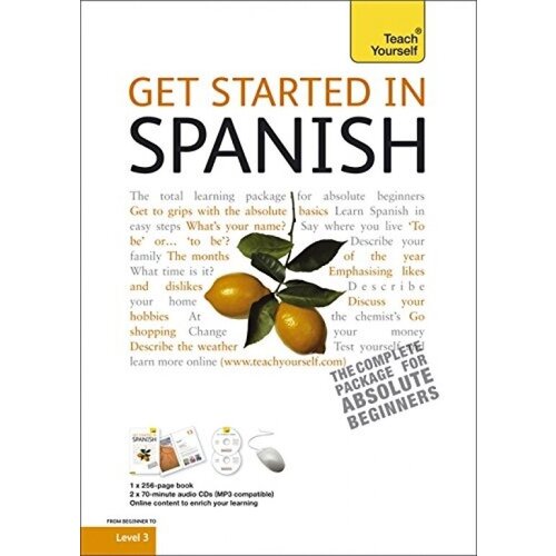 Get Started In Spanish Book /CD Pk