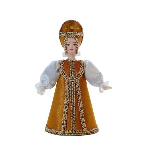 Кукла коллекционная женщина в русском костюме текстильная кукла в русском костюме ася 23 см