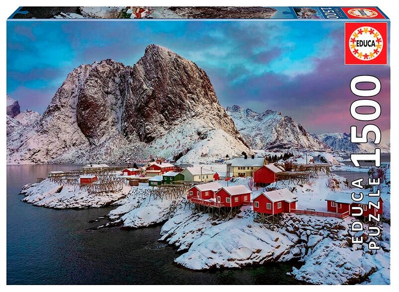 Пазл Educa 1500 деталей "Лофотенские острова, Норвегия"