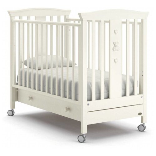 фото Кроватка nuovita fasto (колесо) (качалка) ваниль