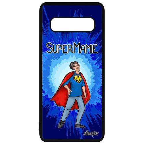 фото Чехол для samsung galaxy s10, "супербабуля" комичный комикс utaupia