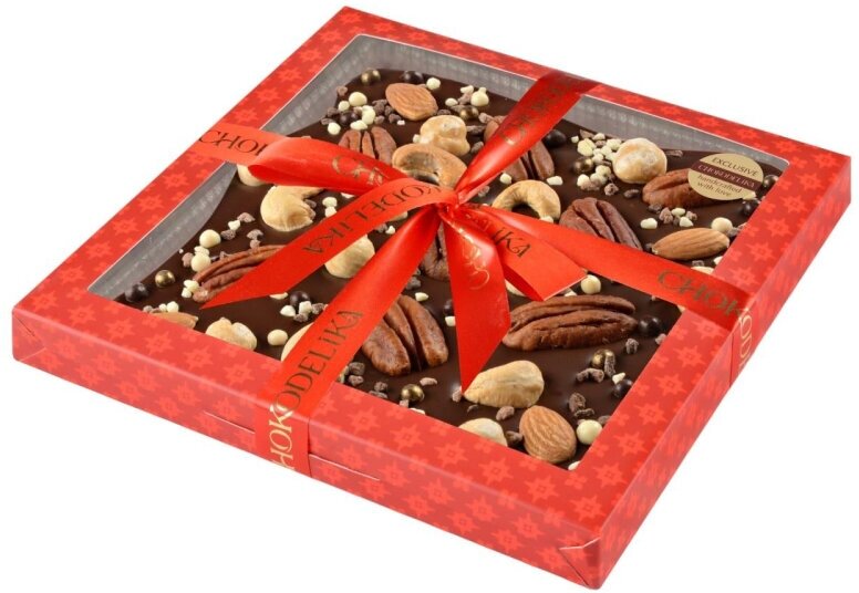 Набор подарочный Шоколад горький с украшениемКосмический сюрприз180 г - фотография № 4