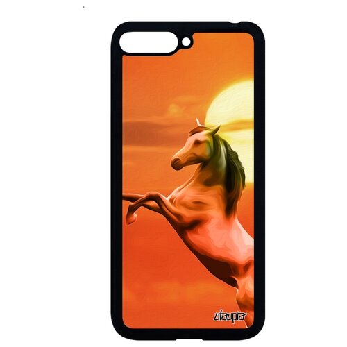 фото Чехол на huawei y6 2018, "лошадь" мустанг животное utaupia