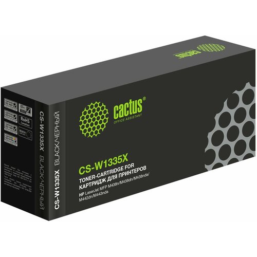 Cactus CS-W1335X картридж лазерный (HP 335X - W1335X) черный 13700 стр profiline картридж pl w1335x 335x