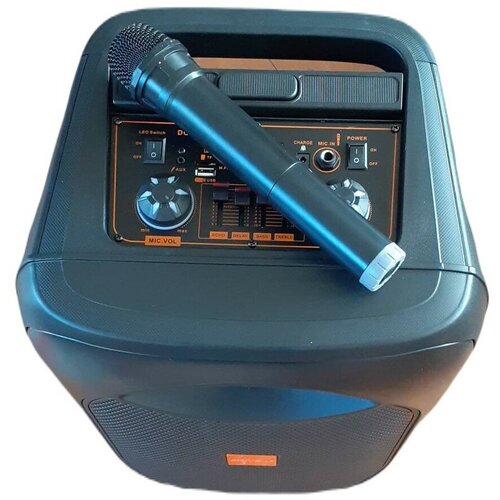 Колонка акустическая портативная комбоусилитель (Караоке) DG-1136A Better Sound /Пульт/ Микрофон/Bluetooth/FM/TF card/USB/BT music/AUX/P. М. P. O 5000W