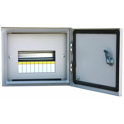 Щит уличный металлический с козырьком ЩРН-9 IP54 (250х300х120мм) навесной