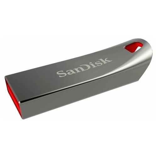 Флешка SanDisk Cruzer Force 64 GB, серебристый