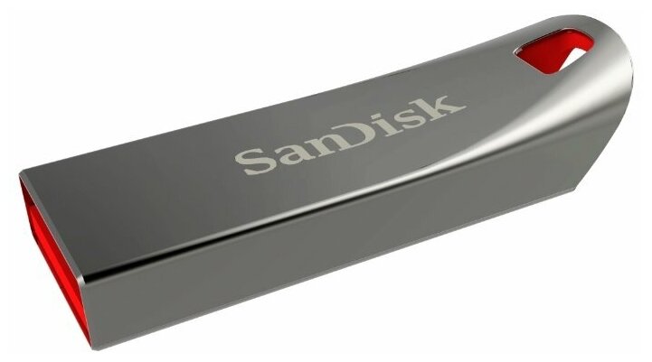 Флешка 64Gb USB 2.0 Sandisk Cruzer Cruzer Force, серебристый (SDCZ71-064G-B35)