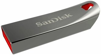 Флешка SanDisk Cruzer Force 64 GB, серебристый