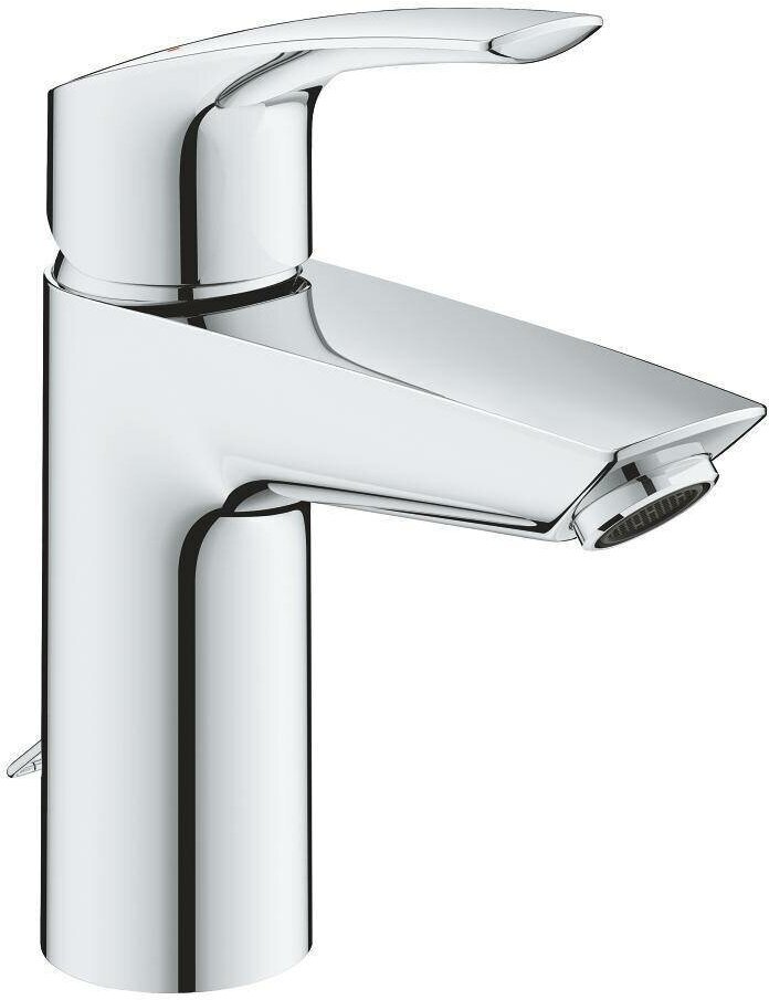 Смеситель для раковины с цепочкой Grohe Eurosmart 2021 S-size 33188003 хром (замена 33188002)