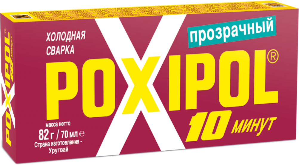 Холодная сварка Poxipol прозрачный 70мл