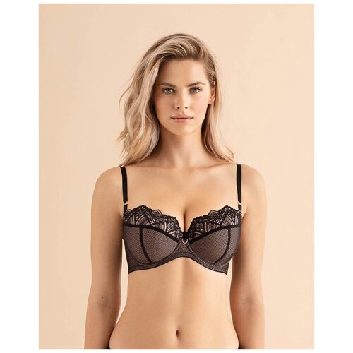 фото Бюстгальтер alles, размер 85e, черный