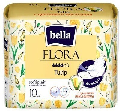 Набор из 3 штук Прокладки Bella Flora Tulip с ароматом тюльпана 10шт