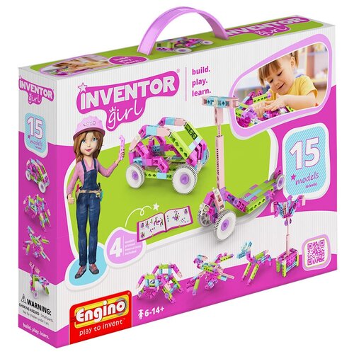 Конструктор Engino Inventor Girls 15 моделей IG15