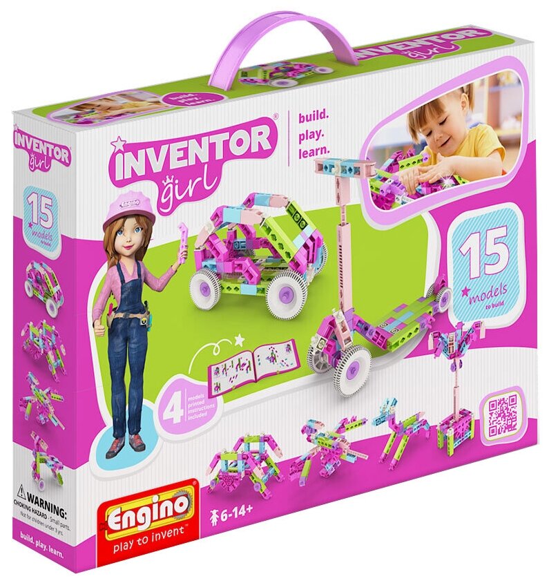 Конструктор Engino Inventor Girls 15 моделей IG15 .