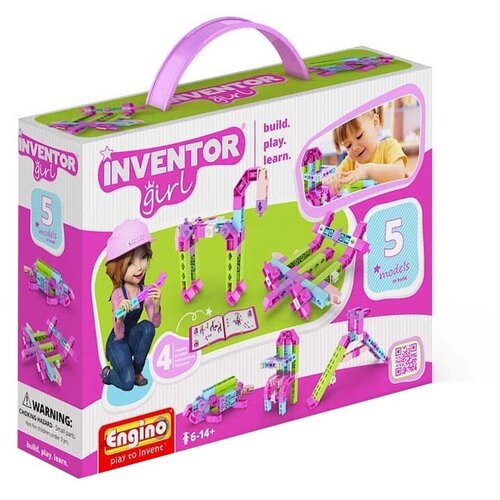 Конструктор ENGINO Inventor Girl IG05, 172 дет.