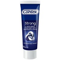 Гель-смазка Contex Strong с алоэ вера, подходит для анального секса, 30 мл, 1 шт.