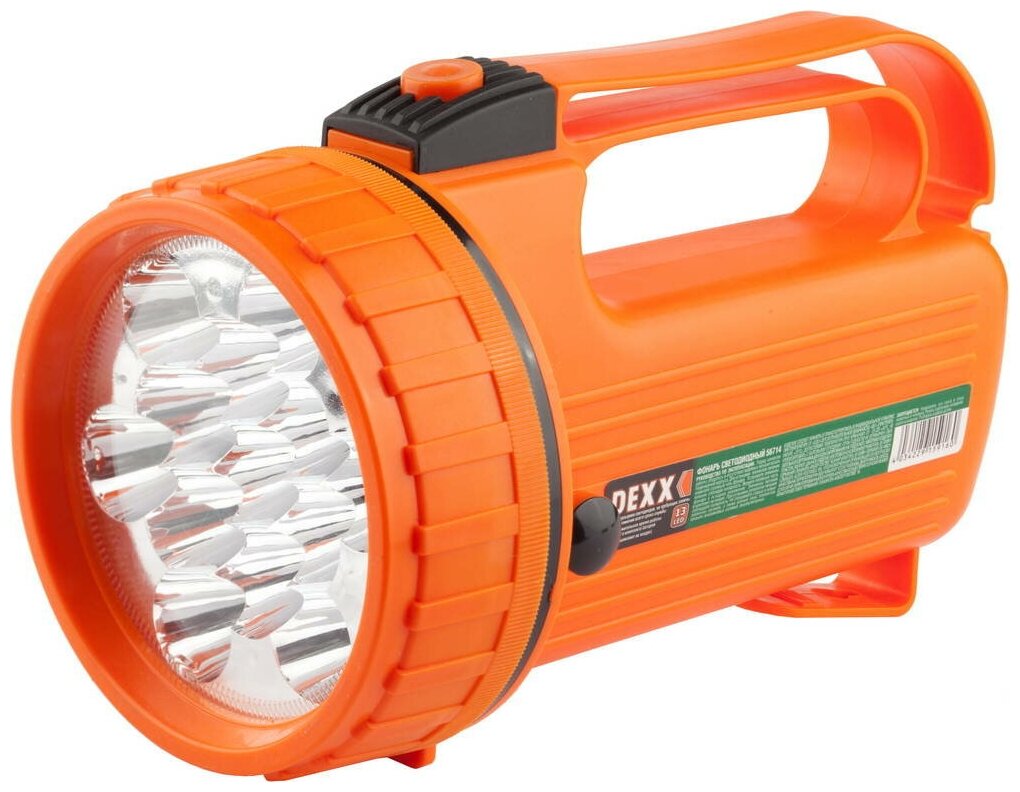 Фонарь DEXX светодиодный, 13LED, 4D