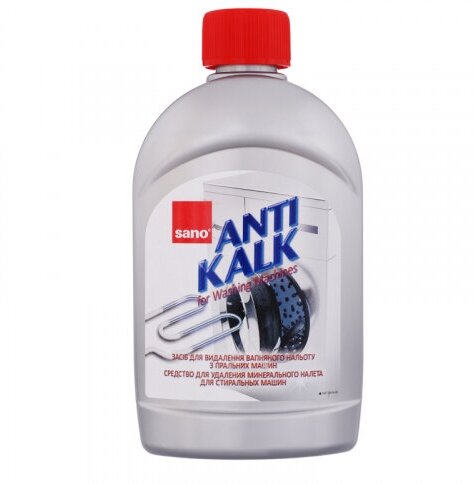 Очиститель накипи Sano Anti Kalk для стиральных и посудомоечных машин, 500 мл