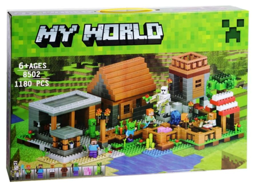 Конструктор My World Minecraft Фермерский домик/ 8502