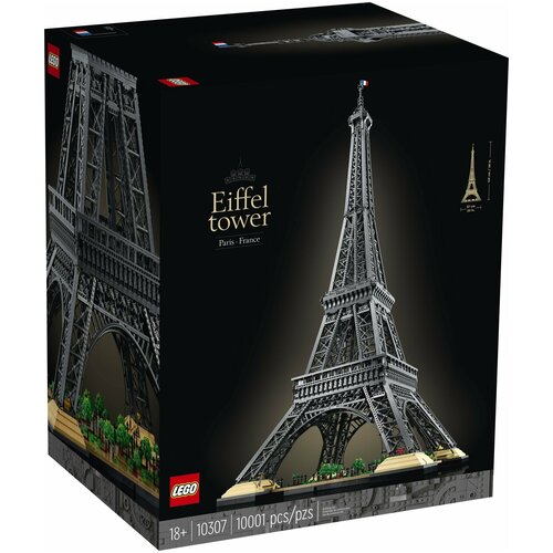 LEGO 10307 Эйфелева Башня. Коллекционный набор, 10001 деталей конструктор lego architecture 21019 эйфелева башня 321 дет