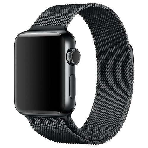 Ремешок для Apple Watch COTEetCI W6 Magnet Watchband 42 мм/44 мм магнитный металл (черный)