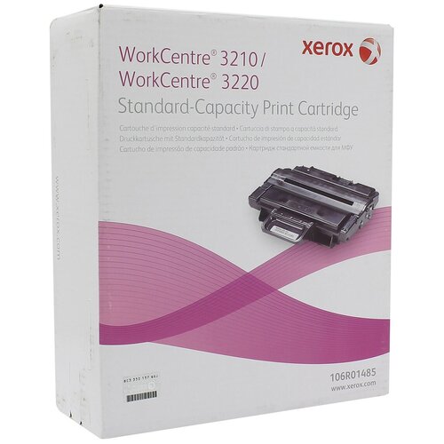 Картридж Xerox 106R01485, 2000 стр, черный картридж xerox 106r01485 106r01485 106r01485 106r01485 2000стр черный