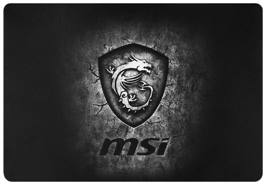 Коврик MSI Agility GD20 черный/серый