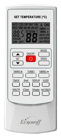Сплит-система EUROHOFF EV-07A On/Off 22 м² - фотография № 13