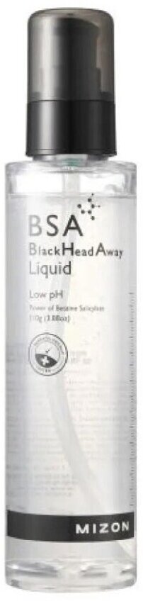 MIZON BSA BLACKHEAD AWAY LIQUID Эссенция для лица против чёрных точек 112г