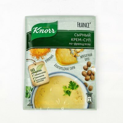 Крем-суп Knorr "Сырный", по-французски, 48гр - фото №3