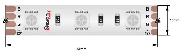 Светодиодная лента DesignLed DSG560-12-RGB-65 001489 - фотография № 2