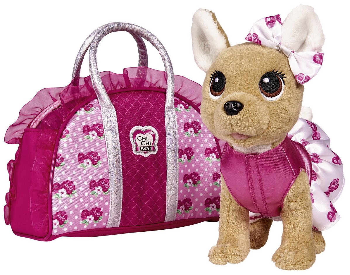 Мягкая игрушка Simba Chi-Chi love Плюшевая собачка Модная (5893346) кремовый 20см (5+) - фото №1