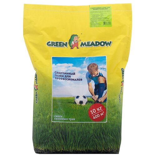 Смесь семян GREEN MEADOW Спортивный газон для профессионалов, 10 кг