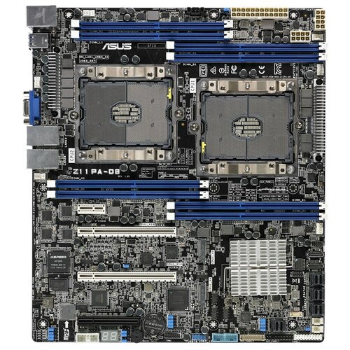 Z11PA-D8 2x LGA 3647 (Squire) up to 165W, 8x DDR4 DIMM, C621, 4x 1GbE RJ45, IPMI, CEB