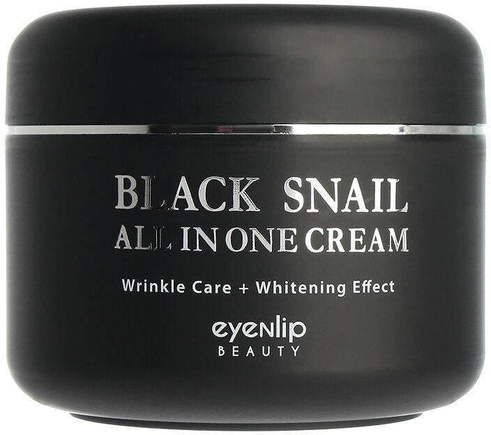 Многофункциональный крем для лица с экстрактом черной улитки EyeNLip Black Snail All In One Cream (100 мл)