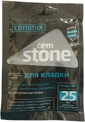 Добавка для кладочных и штукатурных растворов CemMix CemStone концентрат саше 50 мл