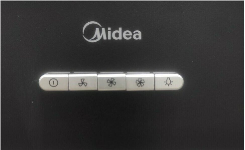 Вытяжка встраиваемая Midea MH60I370B 60 см цвет черный - фото №4