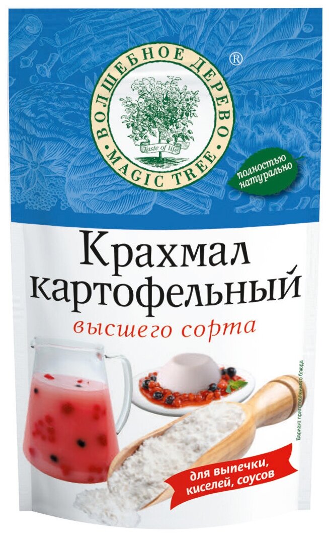 Крахмал картофельный Волшебное Дерево 200 г в ДОЙ-паках