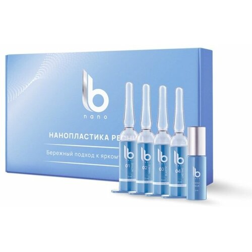 LB Набор для нанопластики ресниц Nano hydra pen h3 r nano needles картридж nano иглы 5 шт