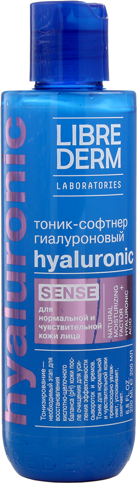 Либридерм (Librederm) Sense Гиалуроновый тоник-софтнер для нормальной и чувствительной кожи 200 мл 1 шт