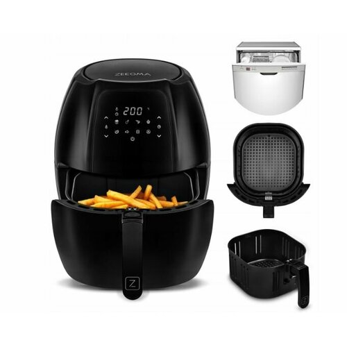 Аэрогриль Zeegma Knapper Grand 1800 Вт 77 л черный 2305400₽