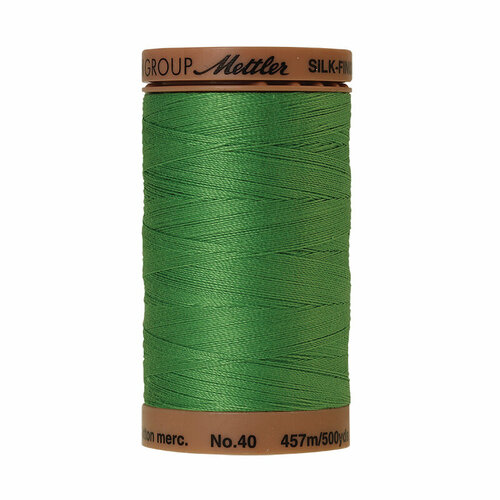 Нить для машинного квилтинга SILK-FINISH COTTON 40 457 м Amann Group 9135-1314 нить для машинного квилтинга silk finish cotton 40 1463 м amann group 9140 1282