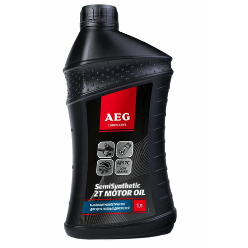 abro масло 2t api tc 1l Масло полусинтетическое для двухтактных двигателей AEG2 ( 1 л; API TС; JASO FC) 30615