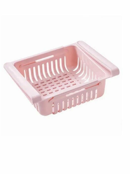 Контейнер-органайзер для холодильника. Подвесной пластиковый контейнер для хранения продуктов, 3 шт. белый, розовый, зеленый, 20,5*16,4*7,6 см